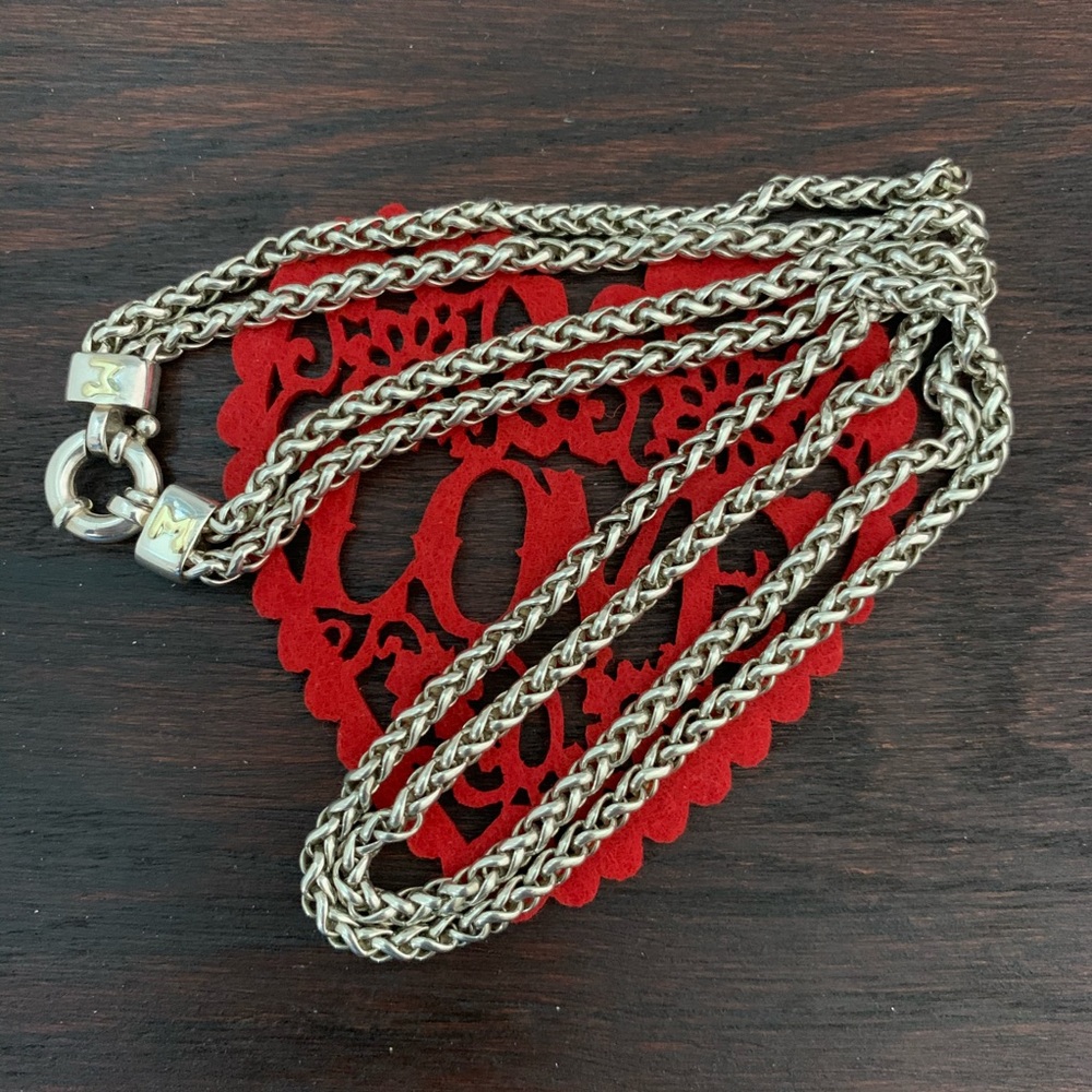 🔥SOLD🔥 18K 925 Flli Menegatti Wheat Chain - Picture 3 of 8